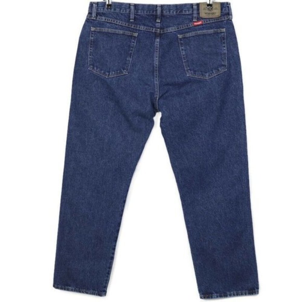 Wrangler Regular Fit Straight‎ Leg Jeans Size 40 X 30 Actual 38 X 30